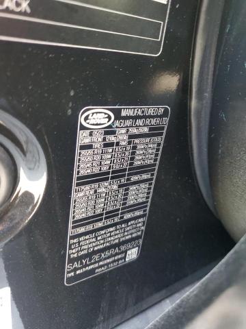 2024 LAND ROVER RANGE ROVE SALYL2EX5RA369223