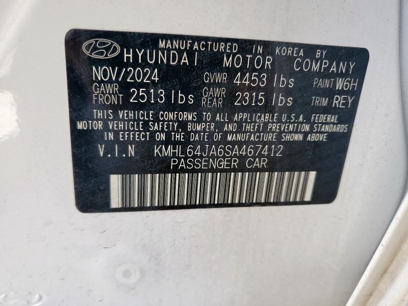 2025 HYUNDAI SONATA SEL - KMHL64JA6SA467412