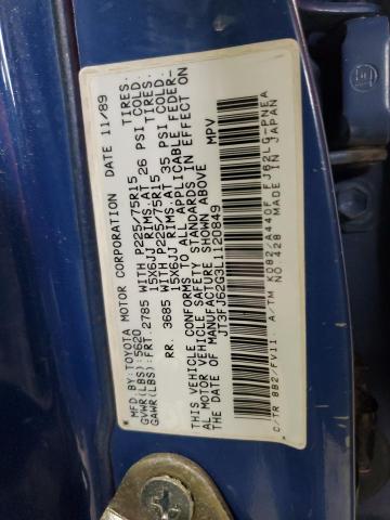 1990 TOYOTA LAND CRUIS #3220713292