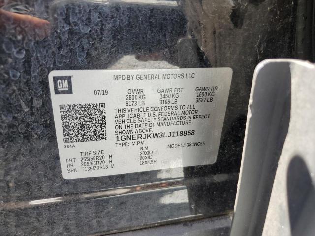 2020 CHEVROLET TRAVERSE R 1GNERJKW3LJ118858