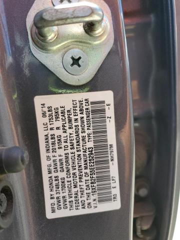 2014 HONDA CIVIC LX - 19XFB2F55EE252943