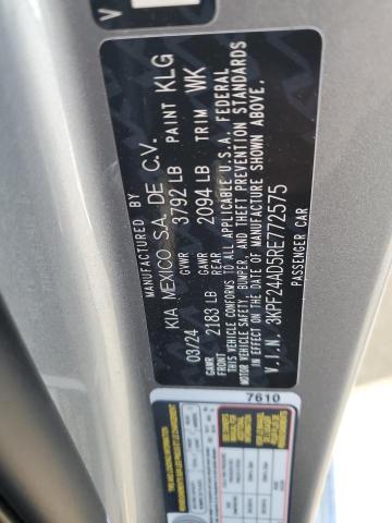 2024 KIA FORTE LX 3KPF24AD5RE772575