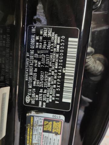 2016 KIA SORENTO LX - 5XYPG4A31GG003570