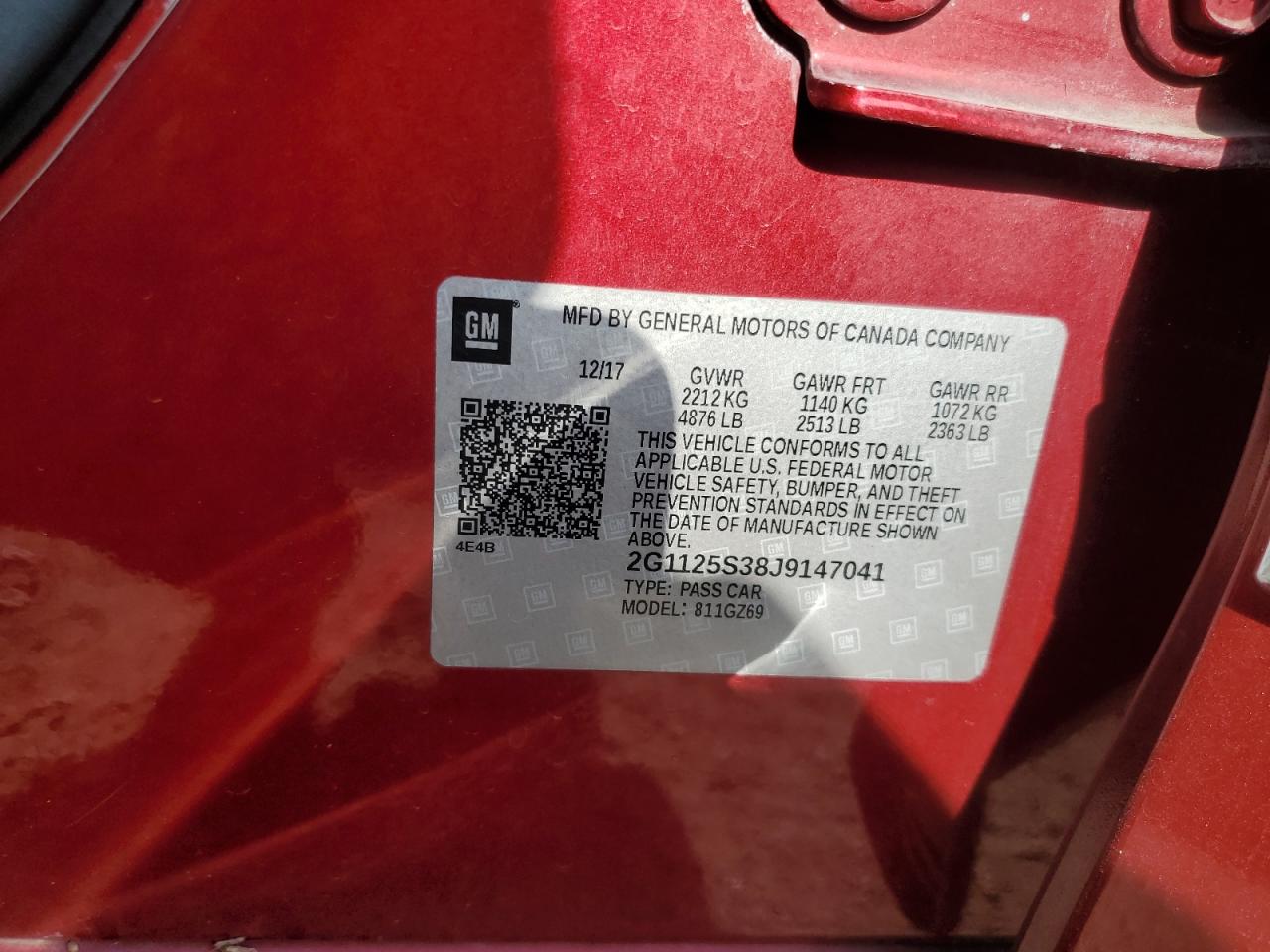 CHEVROLET IMPALA PREMIER