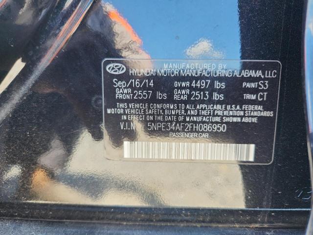 2015 HYUNDAI SONATA SPO 5NPE34AF2FH086950