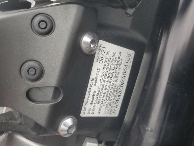 2021 YAMAHA MTN1000 JYARN48E0MA004108