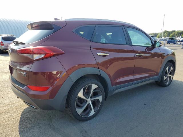 HYUNDAI TUCSON LIM 2016 maroon 4dr spor gas KM8J3CA25GU221623 photo #4