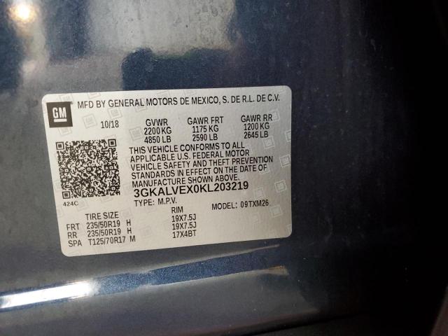 2019 GMC TERRAIN SL 3GKALVEX0KL203219