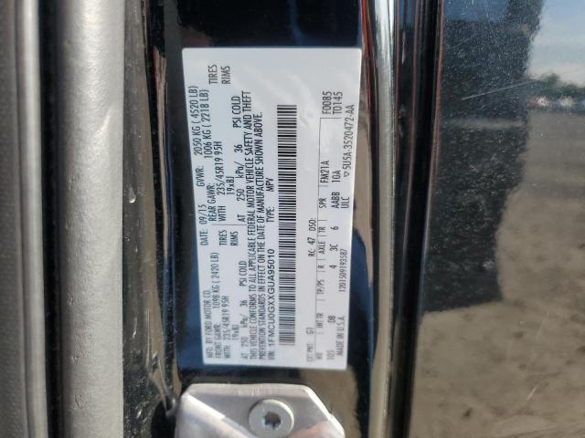 2016 FORD ESCAPE SE - 1FMCU0GXXGUA95010