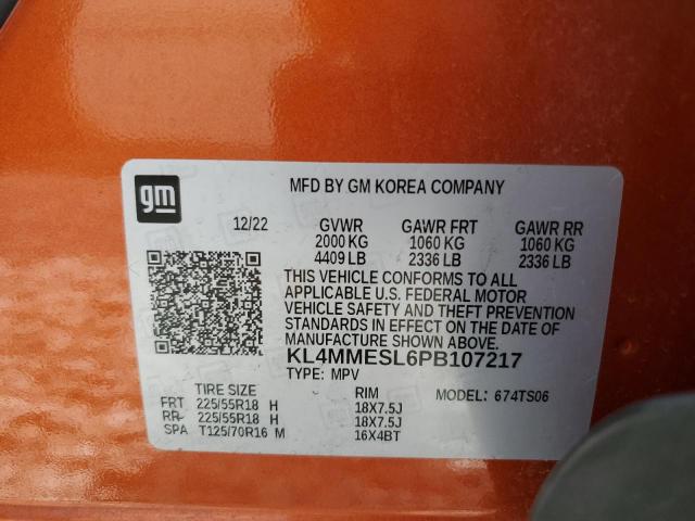 2023 BUICK ENCORE GX SELECT KL4MMESL6PB107217