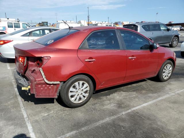 KIA FORTE EX 2010 red  gas KNAFU4A21A5229018 photo #4