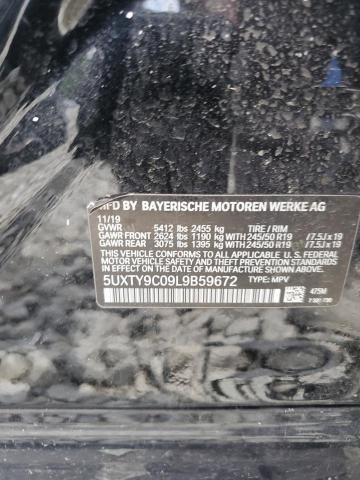 2020 BMW X3 XDRIVEM 5UXTY9C09L9B59672