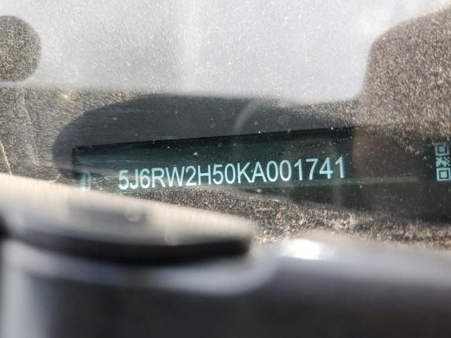 2019 HONDA CR-V EX 5J6RW2H50KA001741