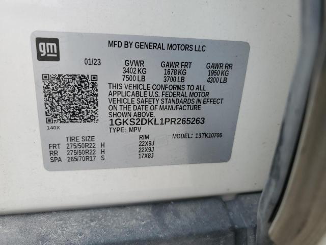 2023 GMC YUKON DENALI 1GKS2DKL1PR265263