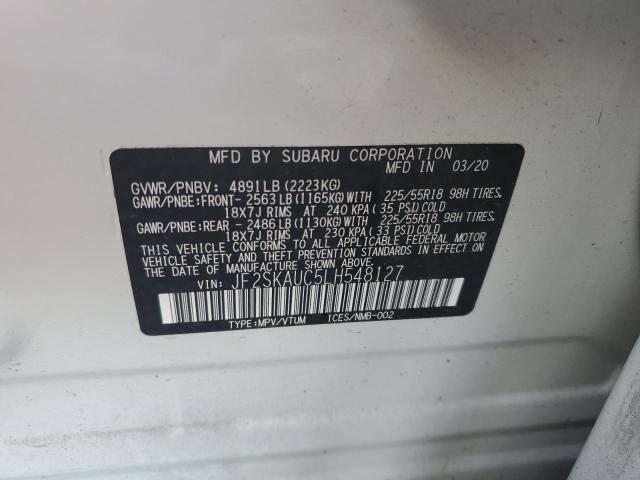 2020 SUBARU FORESTER L JF2SKAUC5LH548127