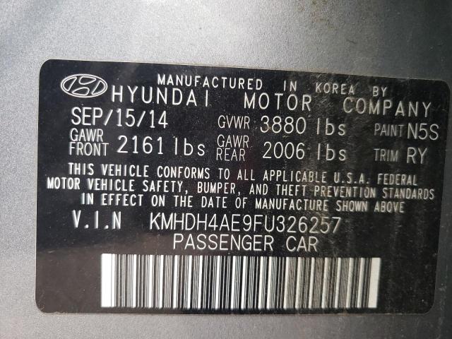 2015 HYUNDAI ELANTRA SE - KMHDH4AE9FU326257