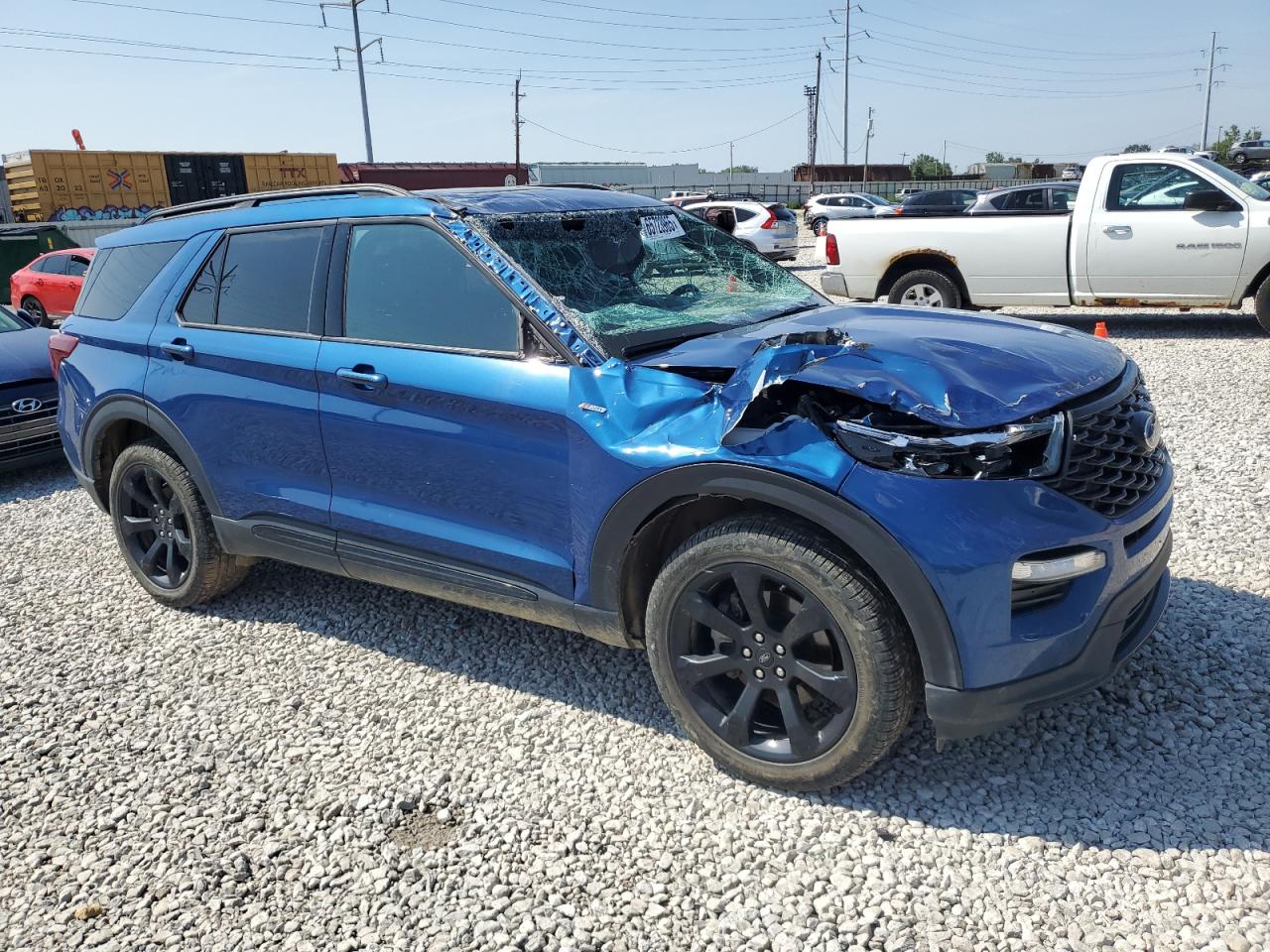 Lot #3301605623 2023 FORD EXPLORER S