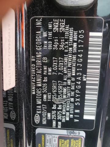 2018 KIA SORENTO LX - 5XYPG4A31JG411705