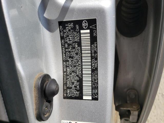2010 TOYOTA PRIUS - JTDKN3DU8A0002668