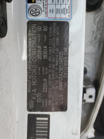 2011 KIA FORTE EX - KNAFU5A29B5348135