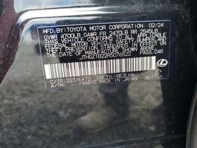 2024 LEXUS IS 350 F S JTHGZ1B22R5076522