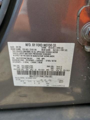 2021 FORD ECOSPORT S - MAJ3S2FE9MC396185