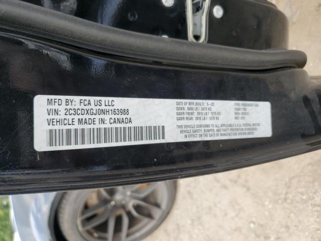 2022 DODGE CHARGER SC 2C3CDXGJ0NH163988