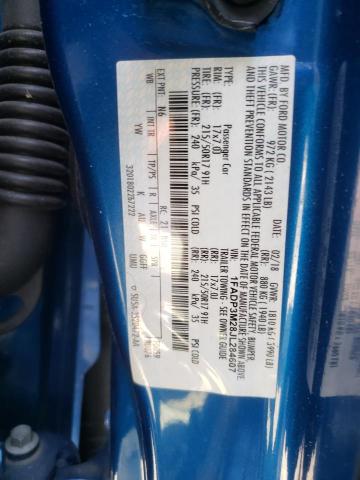 2018 FORD FOCUS SEL 1FADP3M28JL284607