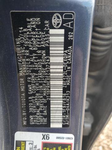 2014 TOYOTA COROLLA EC - 2T1BPRHEXEC137243