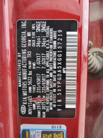2016 KIA SORENTO LX - 5XYPGDA5XGG137219