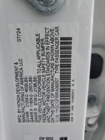 2024 HONDA ACCORD HYB 1HGCY2F65RA082507