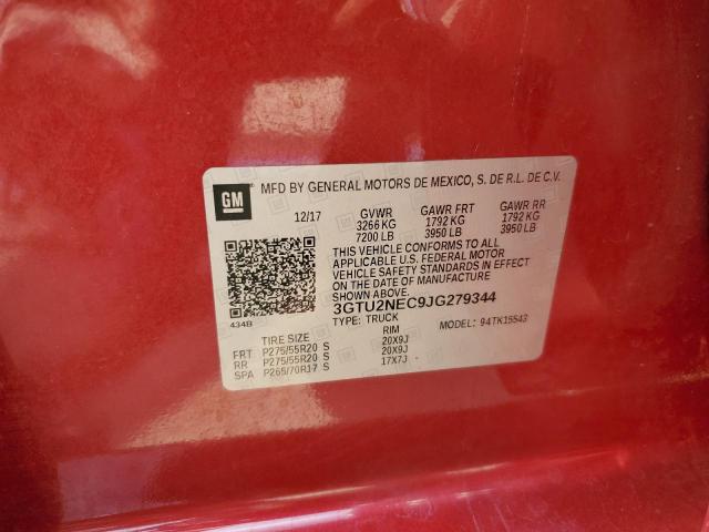 2018 GMC SIERRA K15 - 3GTU2NEC9JG279344