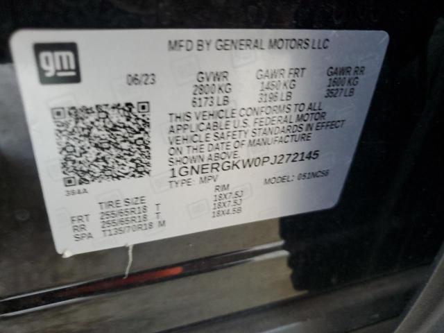 2023 CHEVROLET TRAVERSE L 1GNERGKW0PJ272145