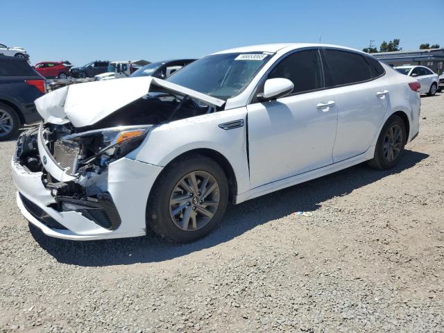 KIA OPTIMA LX 2019 white  gas 5XXGT4L36KG333176 photo #1