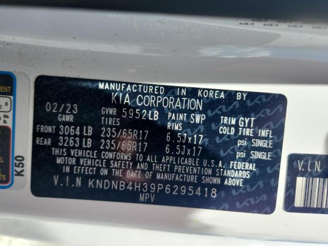 2023 KIA CARNIVAL LX KNDNB4H39P6295418