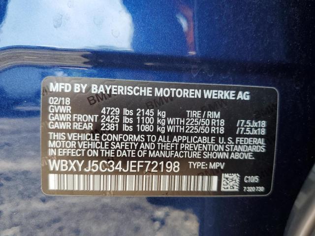 2018 BMW X2 XDRIVE28I - WBXYJ5C34JEF72198