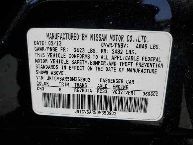 2013 INFINITI G37 - JN1CV6AR5DM353902