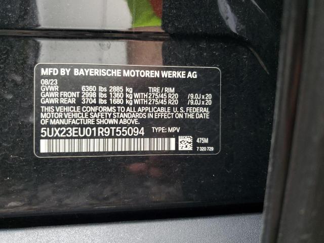 2024 BMW X5 XDRIVE40I 5UX23EU01R9T55094