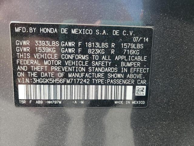 2015 HONDA FIT LX 3HGGK5H56FM717242