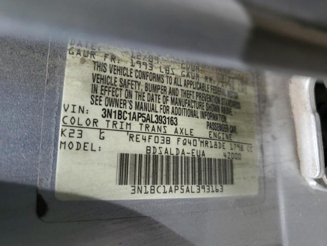 2010 NISSAN VERSA S - 3N1BC1AP5AL393163