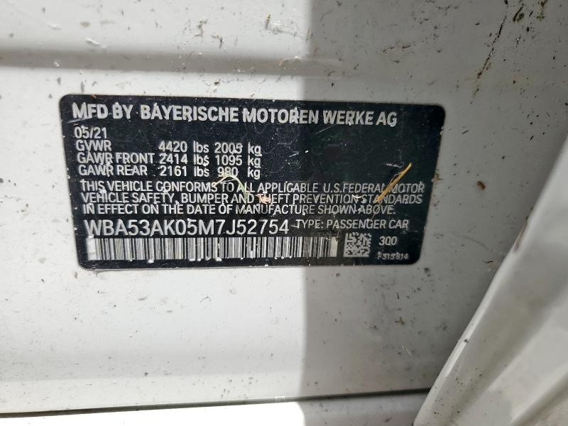 2021 BMW 228I WBA53AK05M7J52754