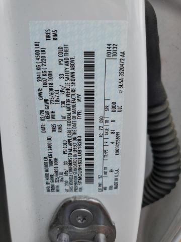 2020 FORD ESCAPE SEL 1FMCU9H62LUB18283