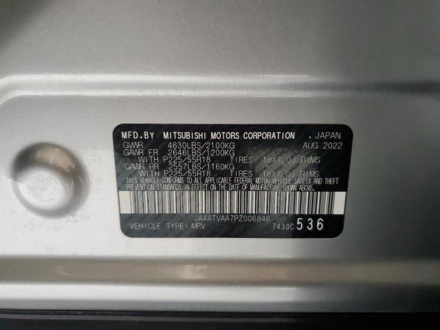 2023 MITSUBISHI ECLIPSE CR JA4ATVAA7PZ006846