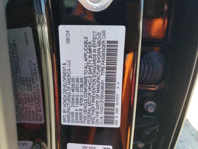2024 HONDA ACCORD HYB - 1HGCY2F68RA086261