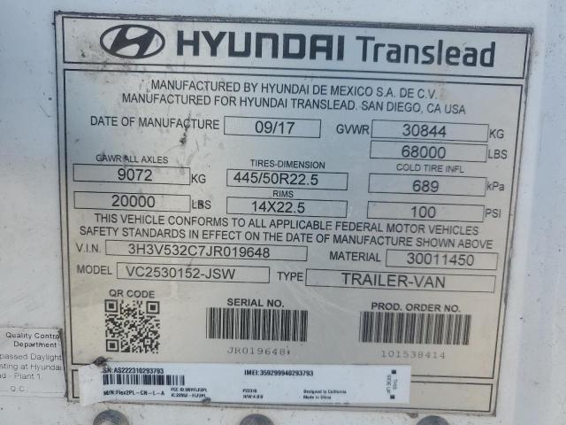 2018 HYUNDAI UNKNOWN #3245246582