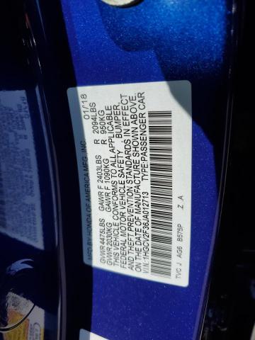 2018 HONDA ACCORD SPO - 1HGCV2F36JA012713