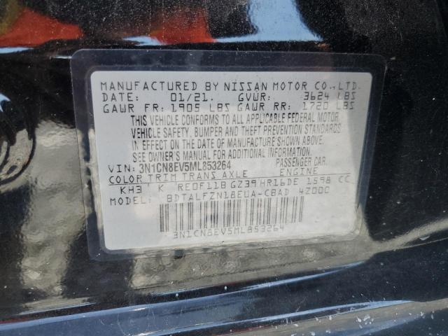 2021 NISSAN VERSA SV 3N1CN8EV5ML853264