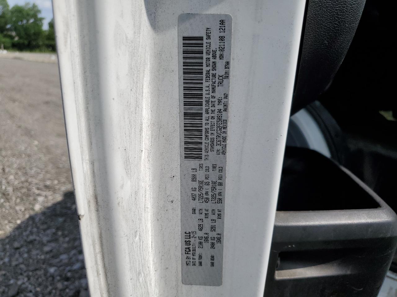 Ram Promaster 2015