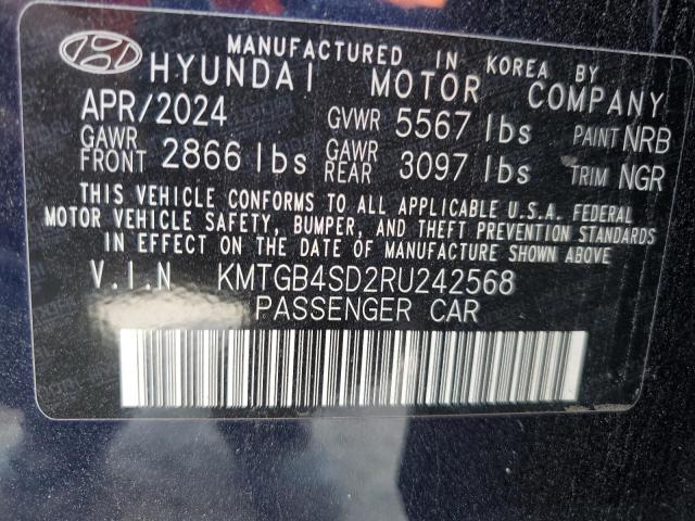 2024 GENESIS G80 SPORT KMTGB4SD2RU242568