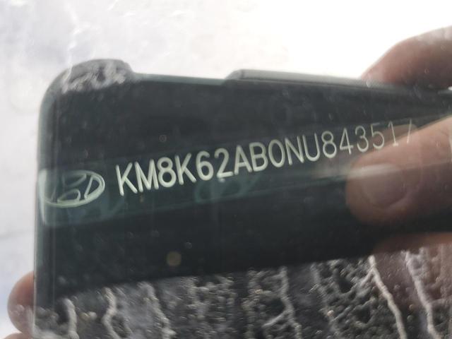 2022 HYUNDAI KONA SEL KM8K62AB0NU843517